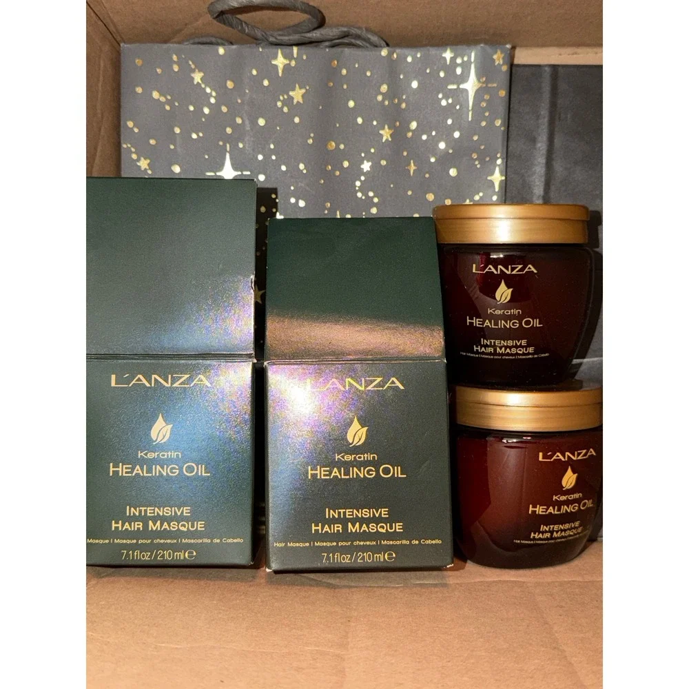 Lanza Intensive Hair Masque Keratin Healing Oil hair care mask Set of 2
